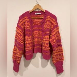 ZARA knit cardigan